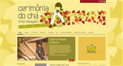Desktop Screenshot of cerimoniadocha.com.br